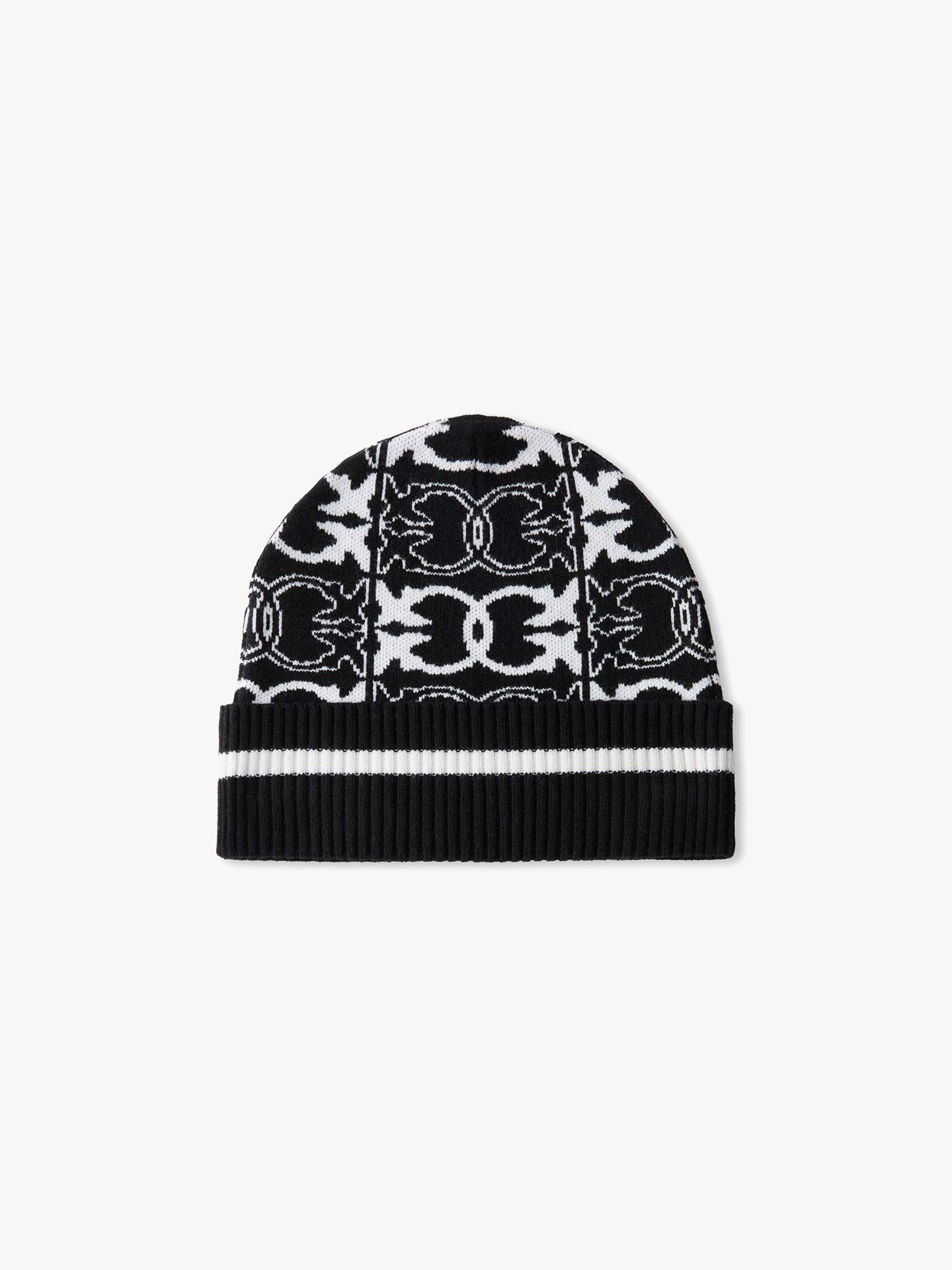 Gorro com Padrão Jacquard