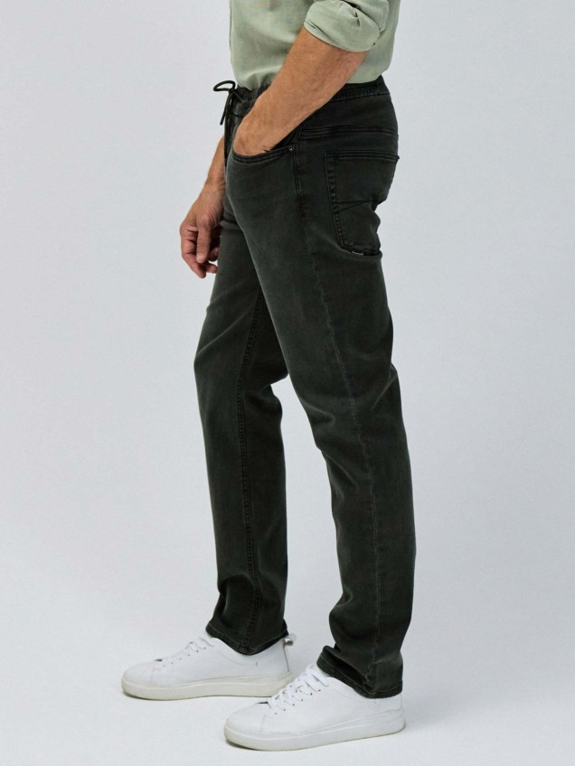 Calças de Ganga Jogger Slim Fit