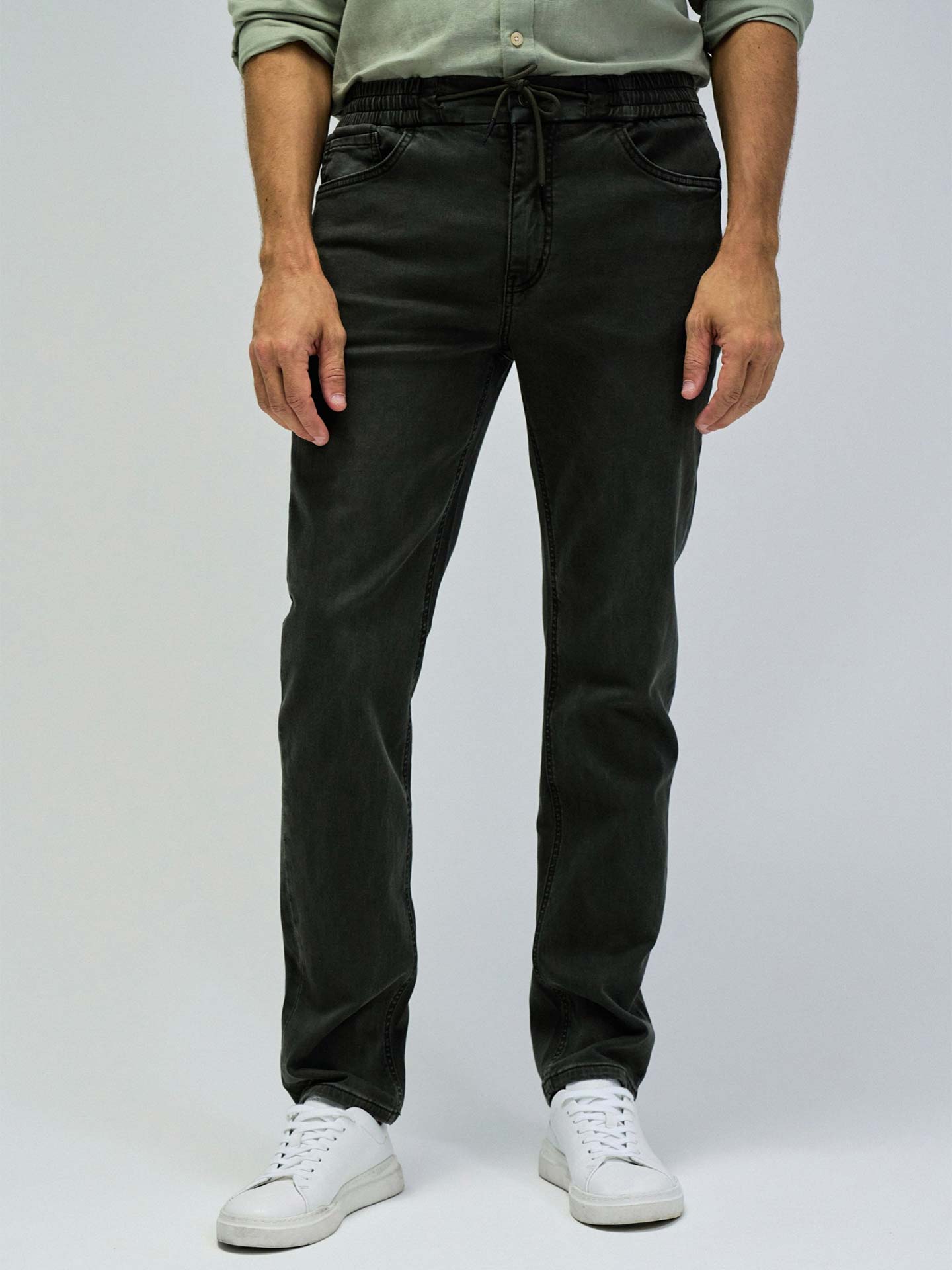 Calças de Ganga Jogger Slim Fit