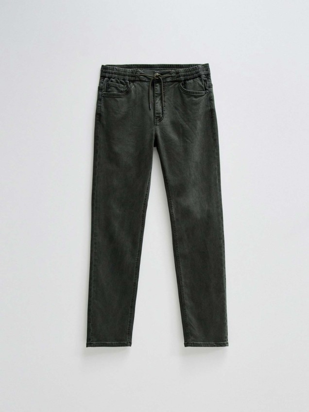 Calças de Ganga Jogger Slim Fit
