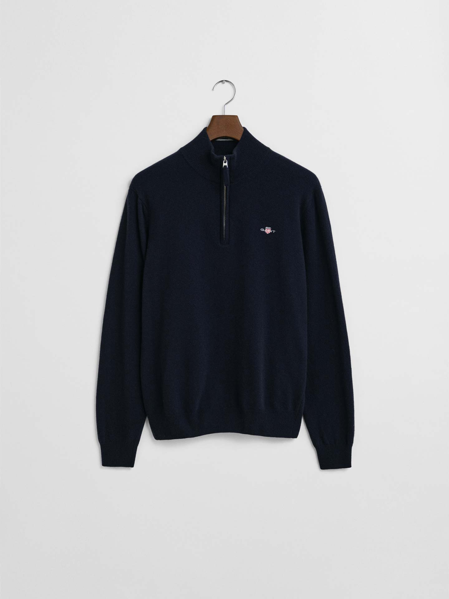 Camisola de Lã com Meio Fecho