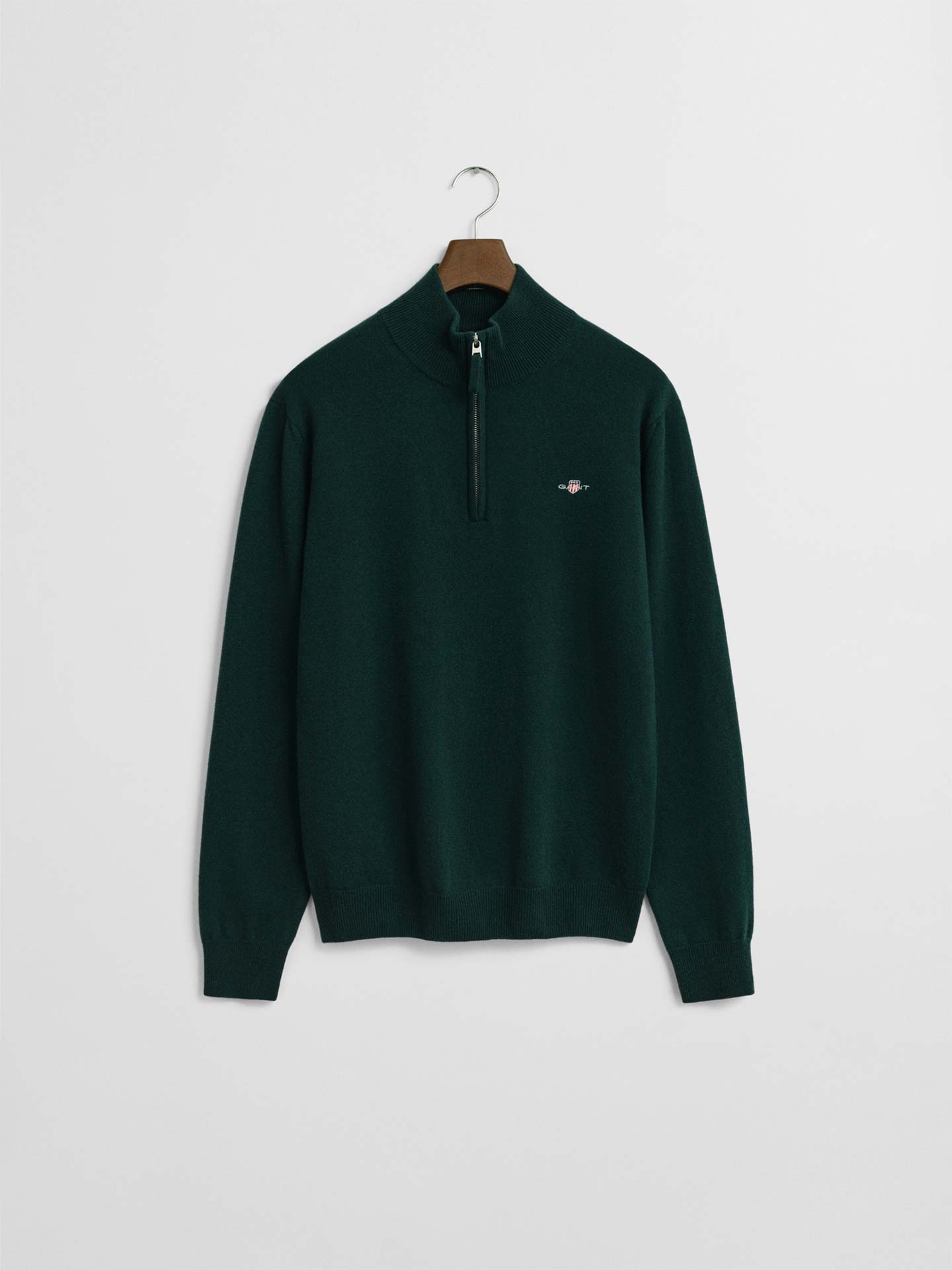 Camisola de Lã com Meio Fecho