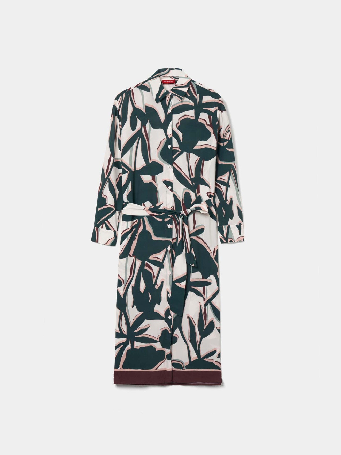 Camisa Vestido Estampada