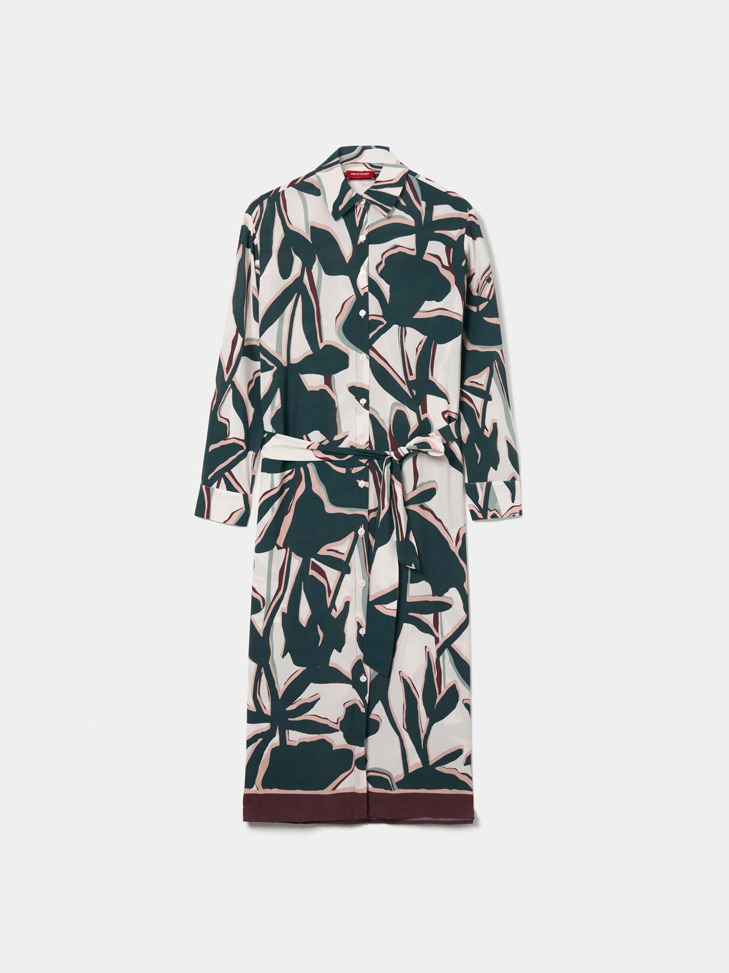 Camisa Vestido Estampada