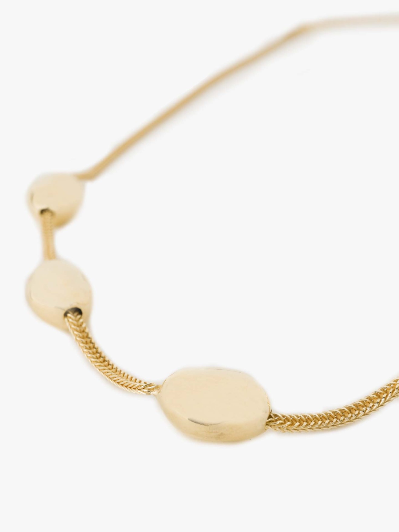 Colar com Pingentes Ovais