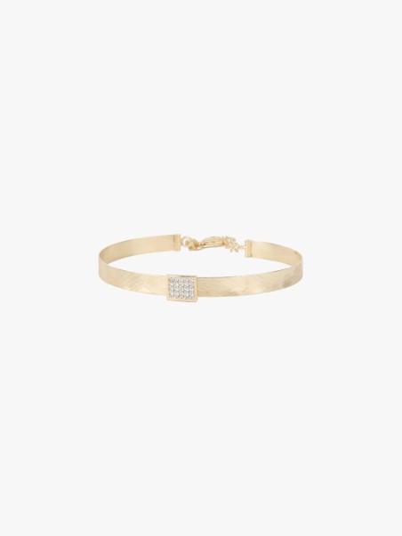 Pulseira de Prata com Zircnias