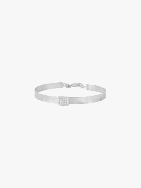 Pulseira de Prata com Zircnias