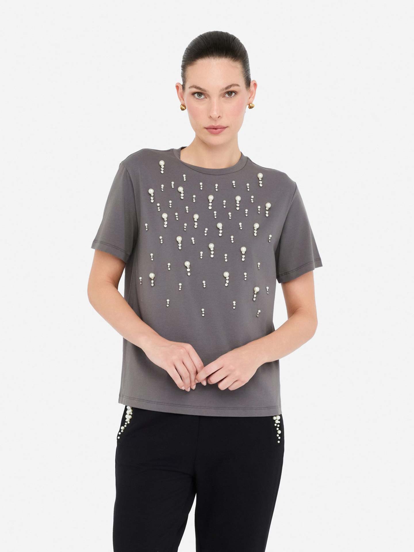 T-Shirt com Aplicação