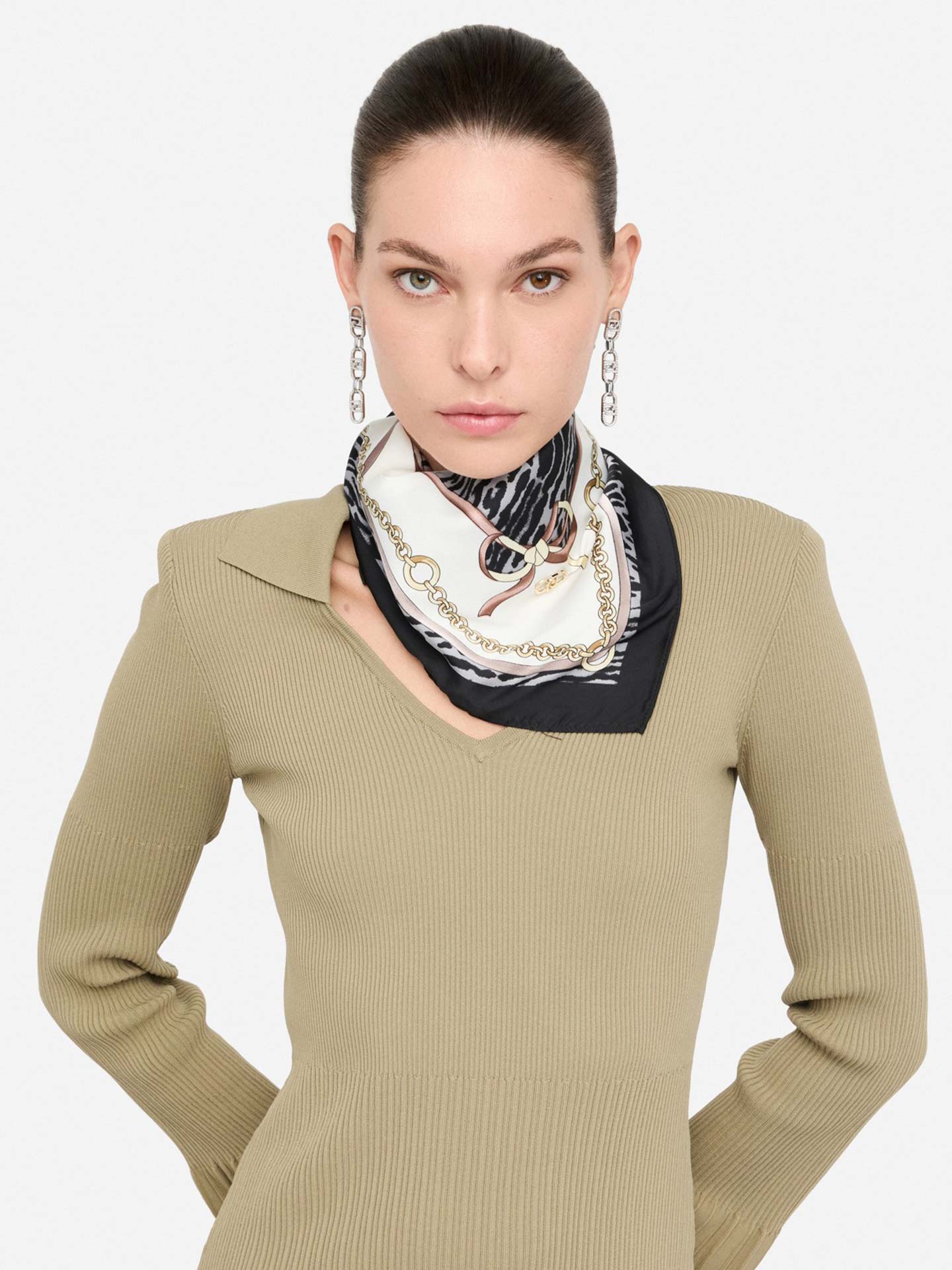 Écharpe com Padrão