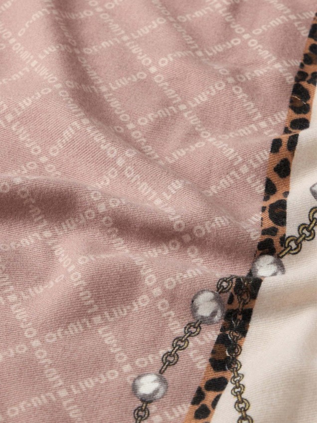 Écharpe com padrão