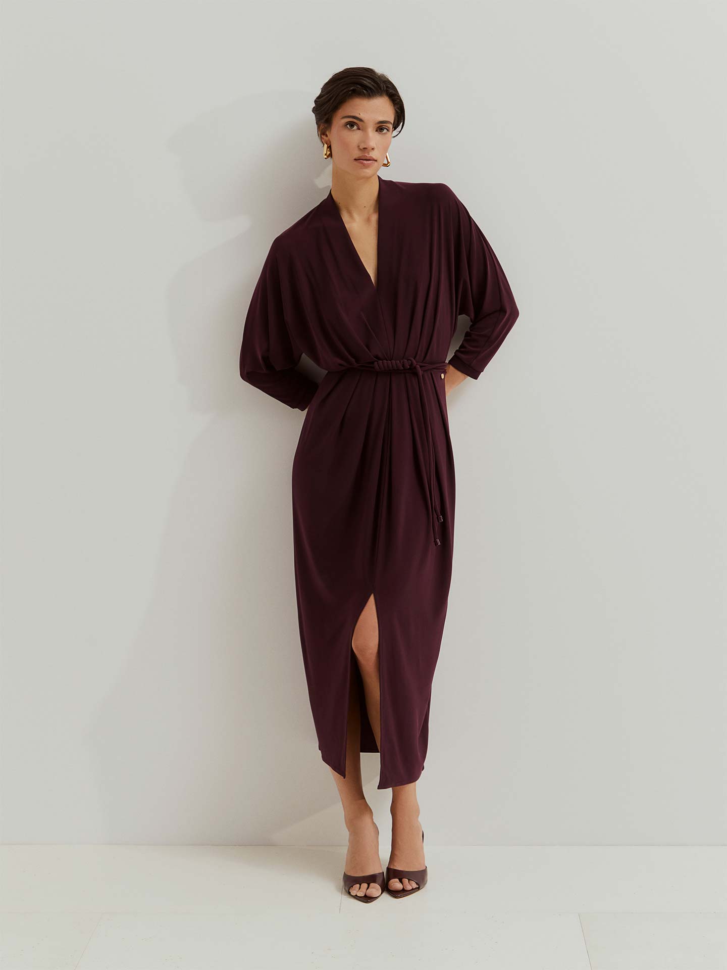 Vestido de Malha Comprido