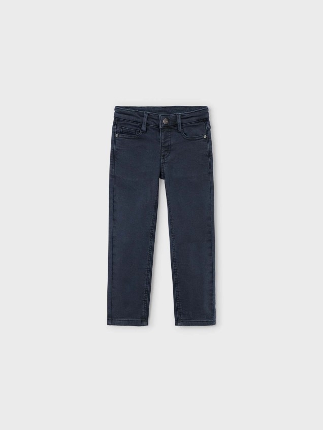 Calas de Ganga Clssicas Regular Fit para Menino com Cintura Ajustvel