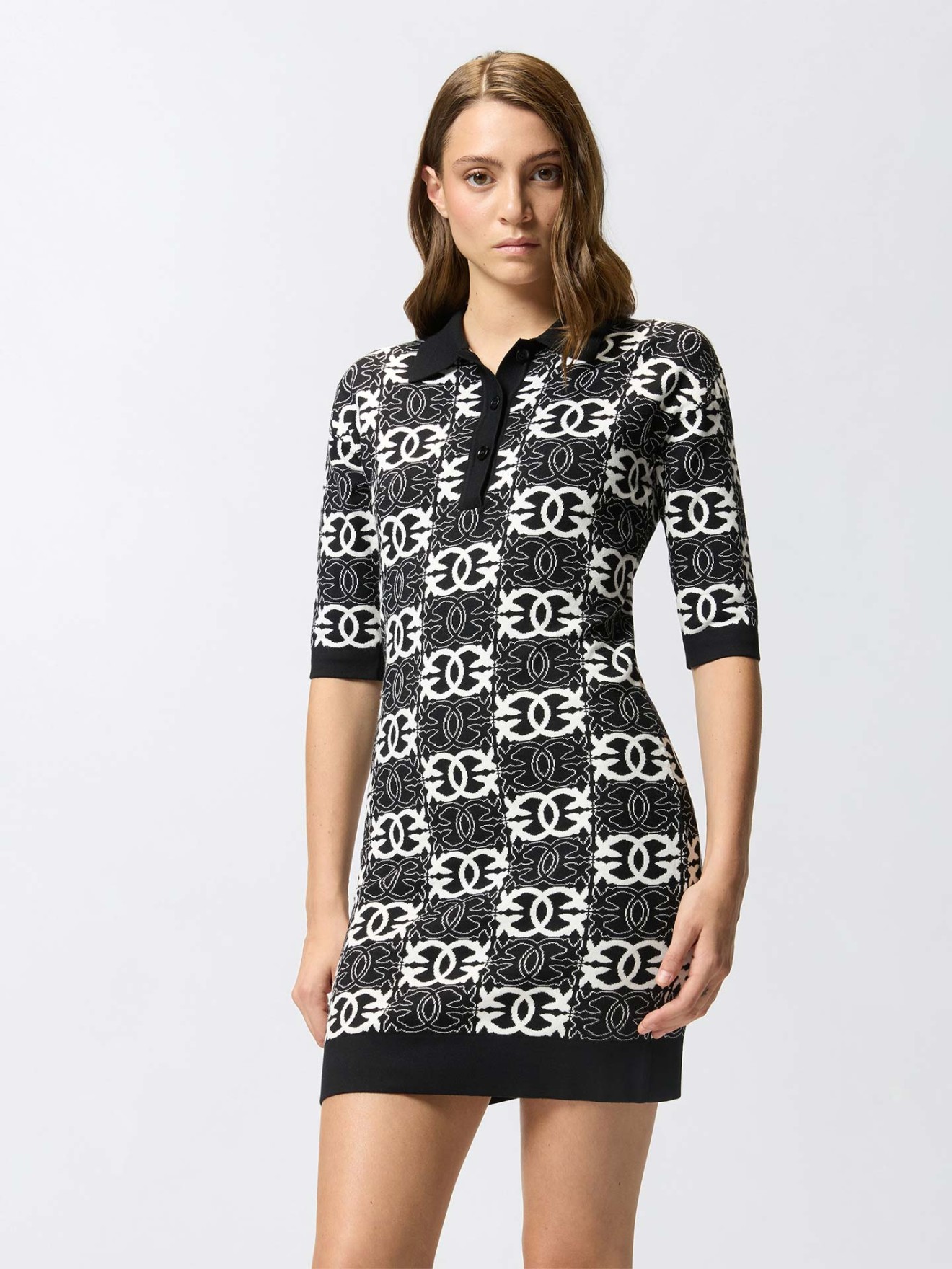 Vestido Curto de Malha