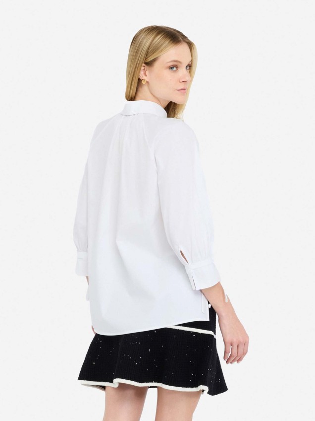 Camisa com Manga 3/4