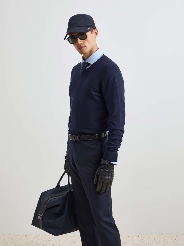 Pullover em Algodão e Caxemira