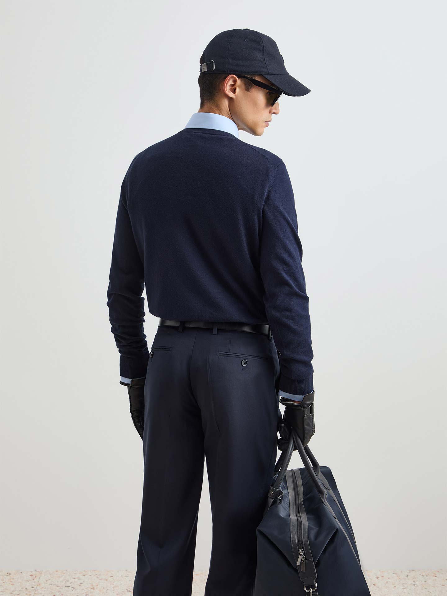 Pullover em Algodão e Caxemira