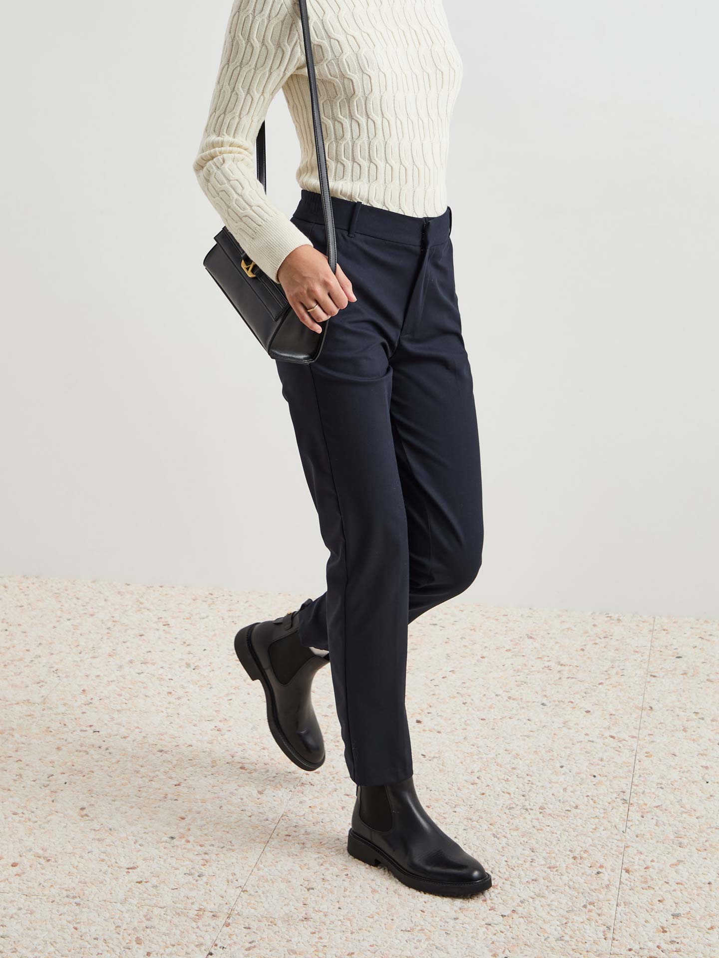 Calças Clássicas Regular Fit