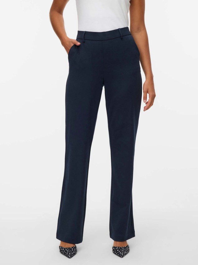Calças Straight Fit