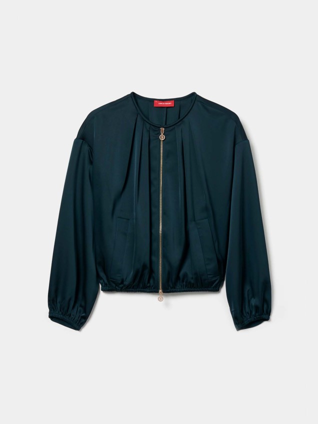 Blusão Bomber Acetinado