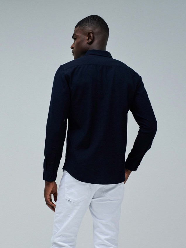 Camisa Texturizada Slim Fit