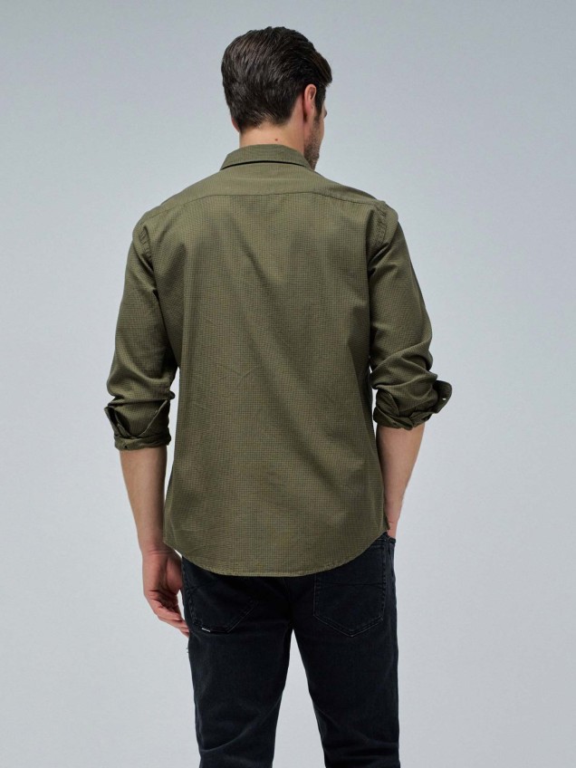 Camisa Texturizada Slim Fit