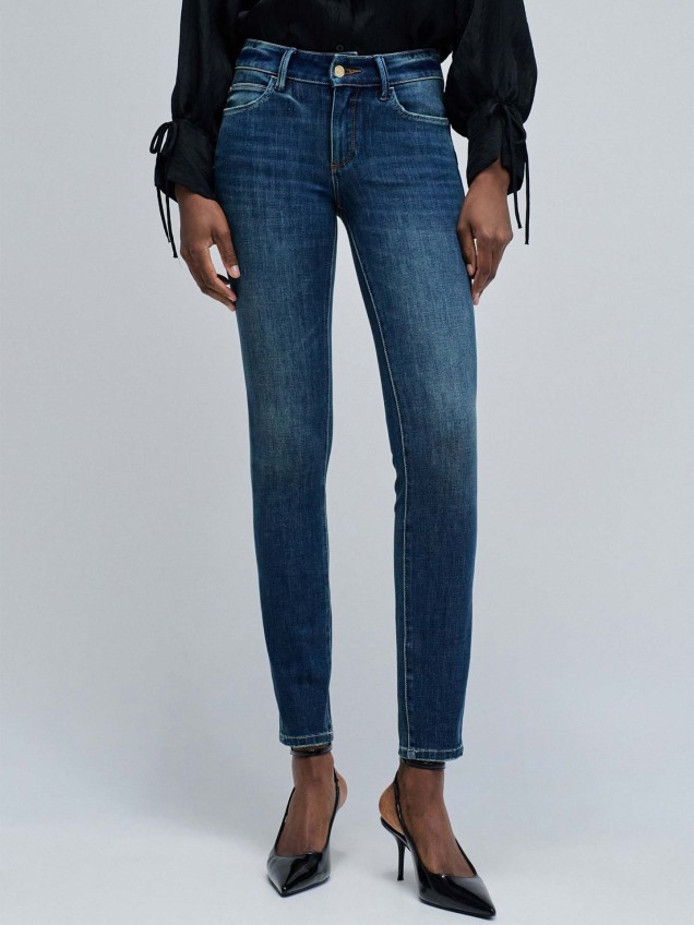 Calças de Ganga Wonder Push Up Skinny