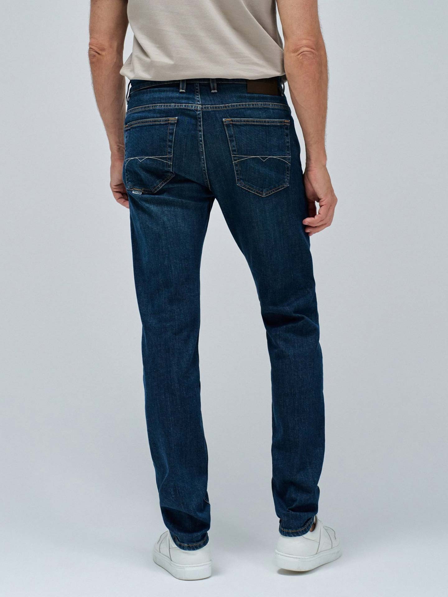 Calças de Ganga Slim Fit