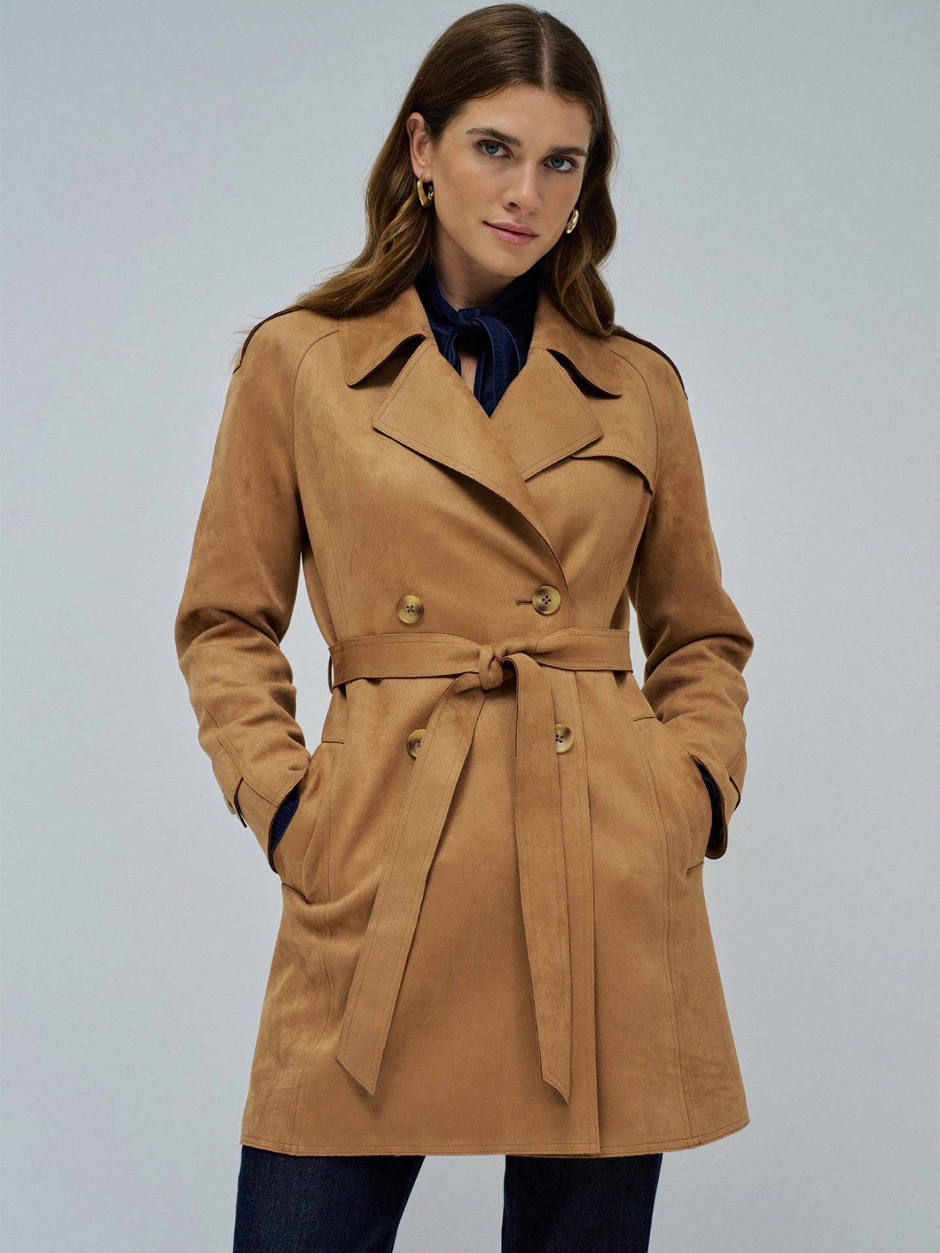 Trench Coat em Camura