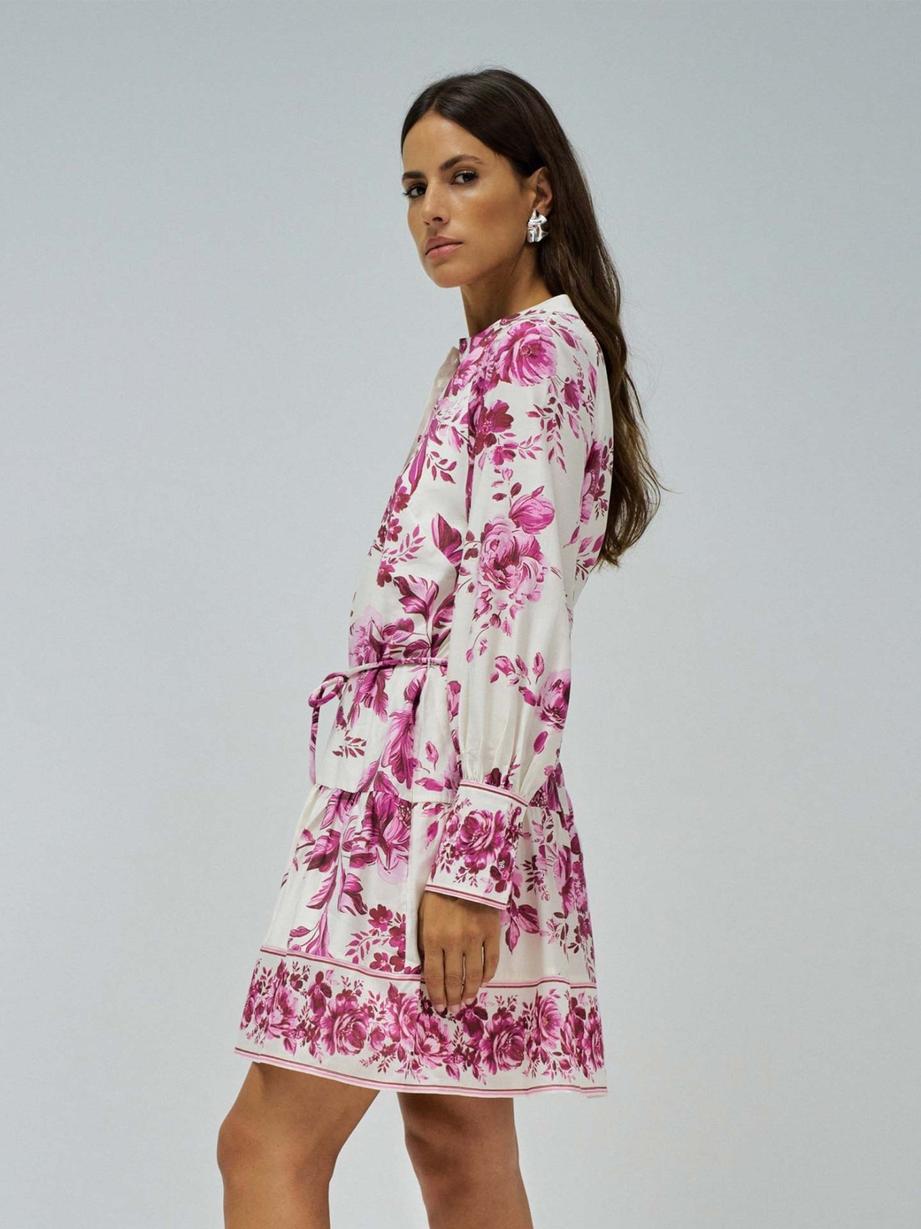Vestido Camiseiro Floral