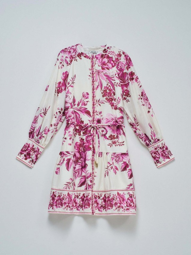 Vestido Camiseiro Floral