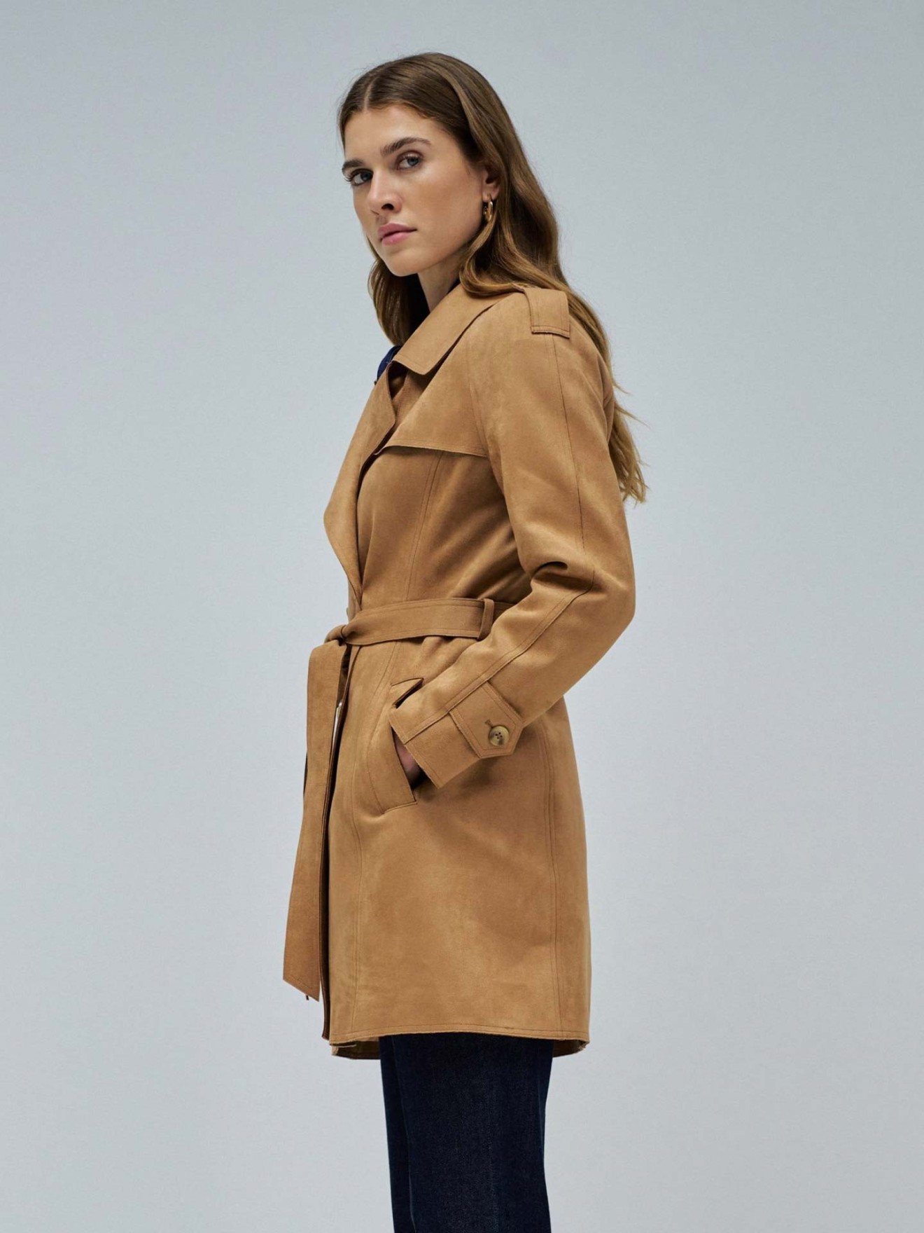 Trench Coat em Camura