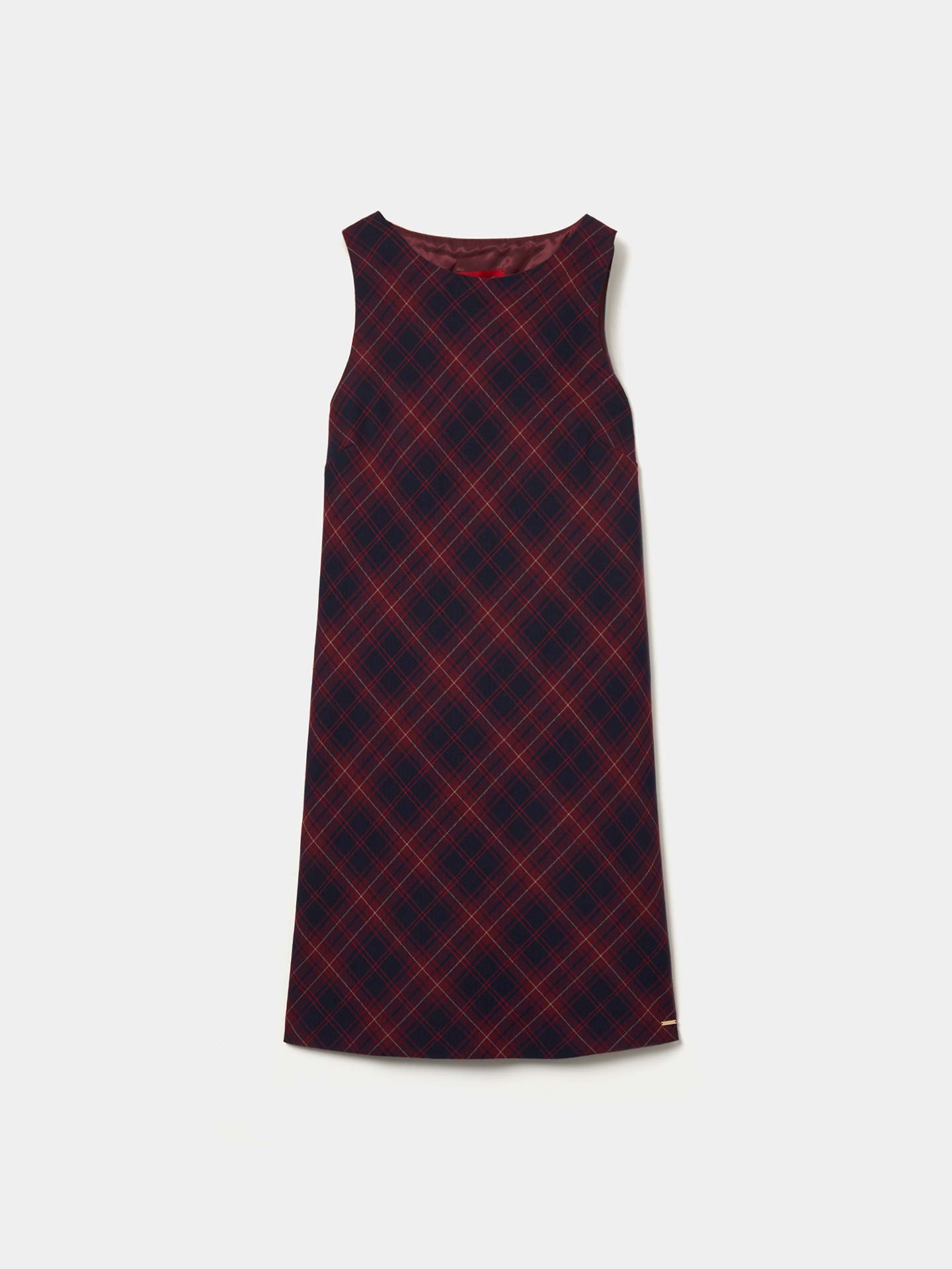 Vestido Curto Xadrez