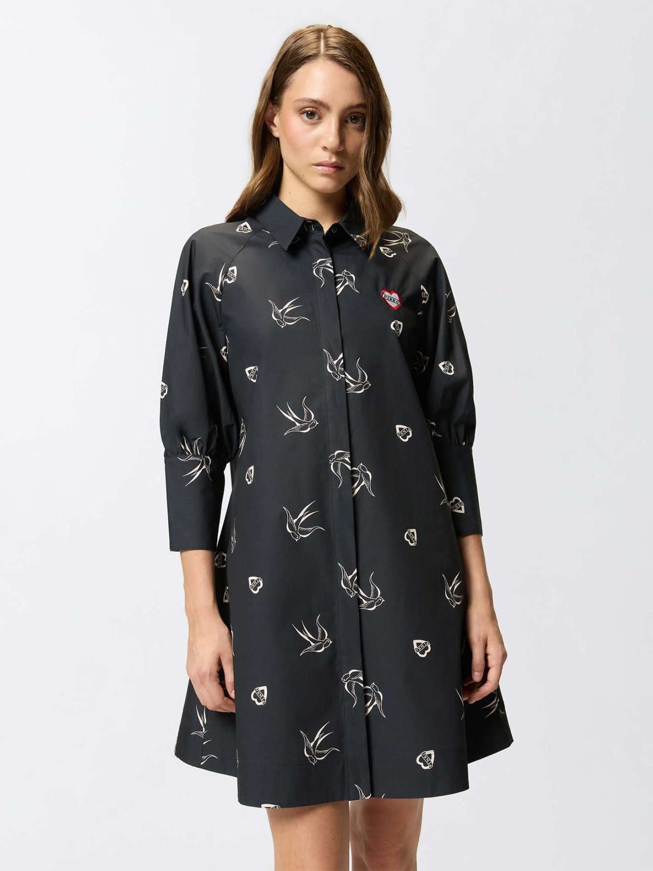 Vestido Camiseiro Curto