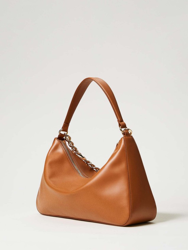 Mala de Ombro Liliane em Pele