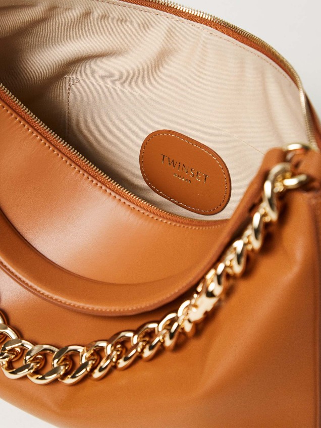 Mala de Ombro Liliane em Pele