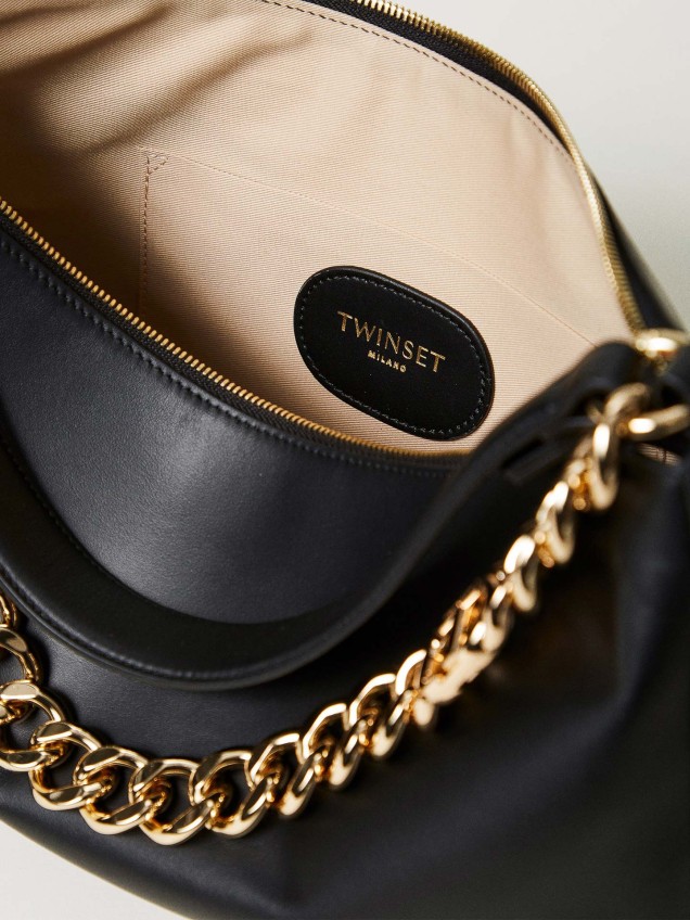 Mala de Ombro Liliane em Pele