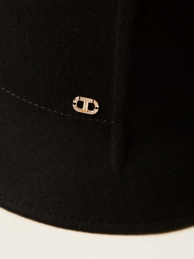 Chapéu Bucket em Lã