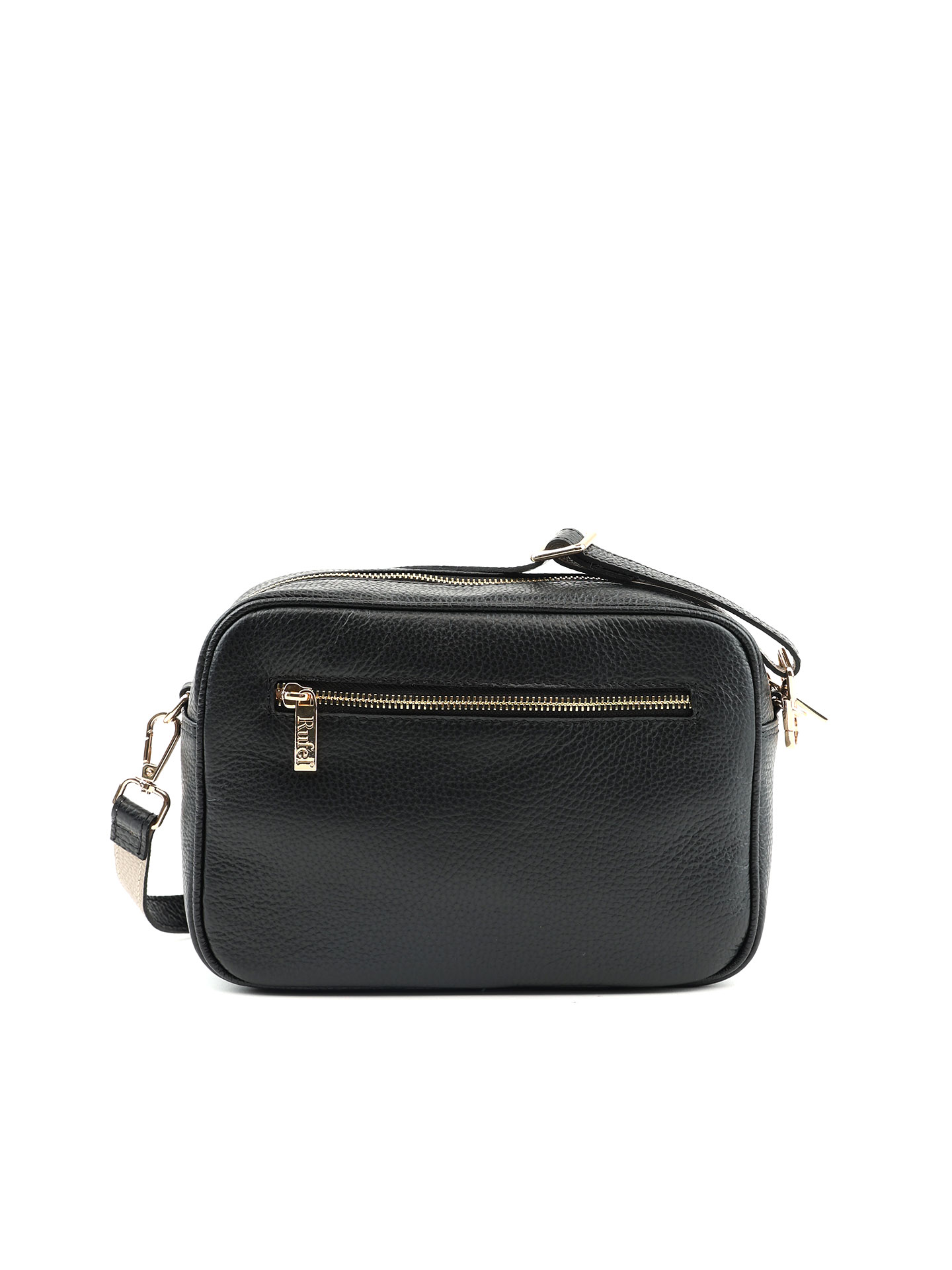 Mala de Ombro Retangular em Pele