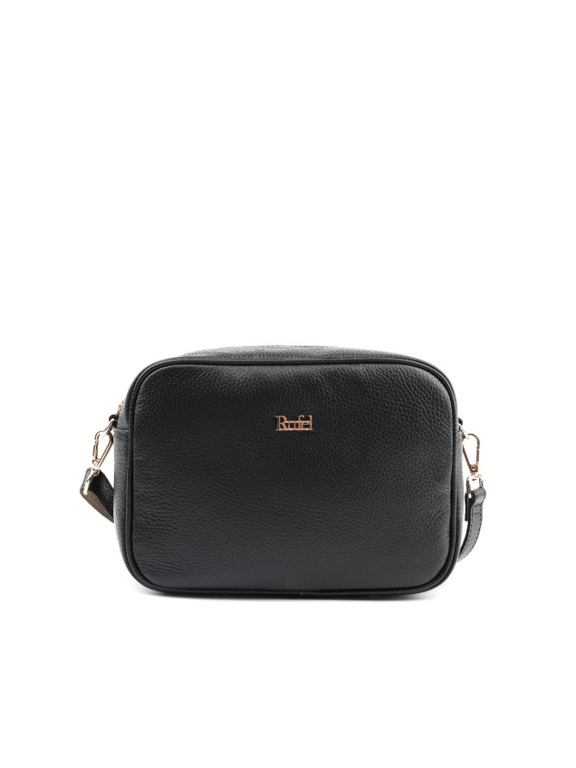 Mala de Ombro Retangular em Pele