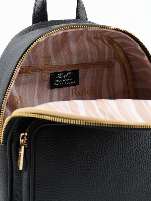 Mala Mochila em Pele