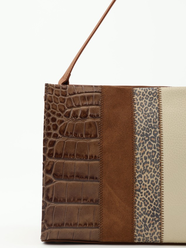 Mala de Ombro em Pele