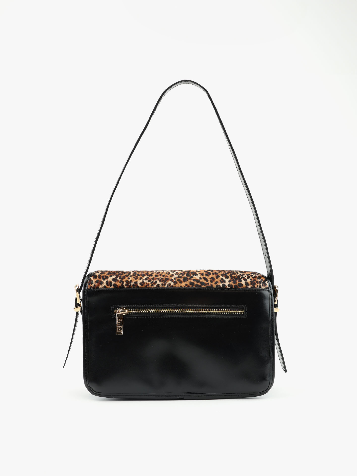 Mala de Ombro com Estampado Animal