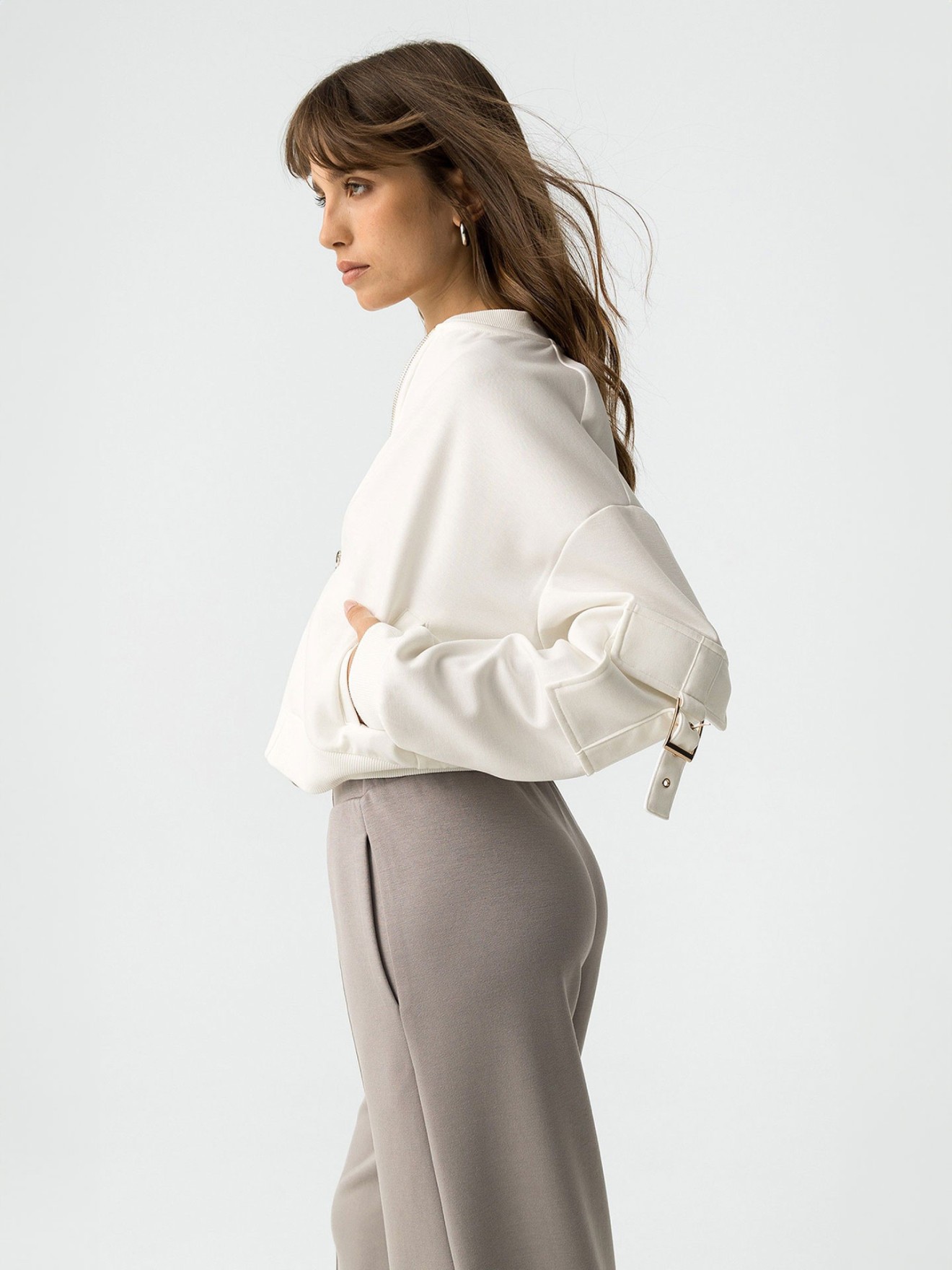 Casaco Bomber Relaxed Fit Lauren