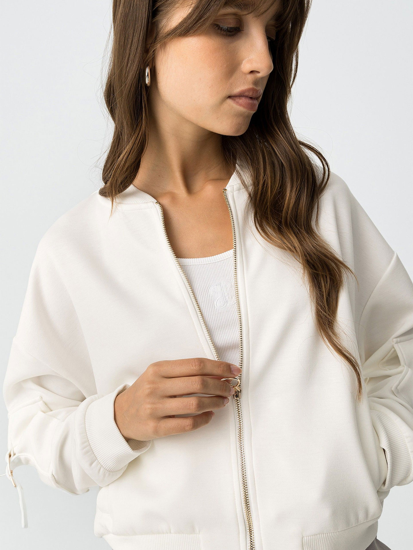 Casaco Bomber Relaxed Fit Lauren