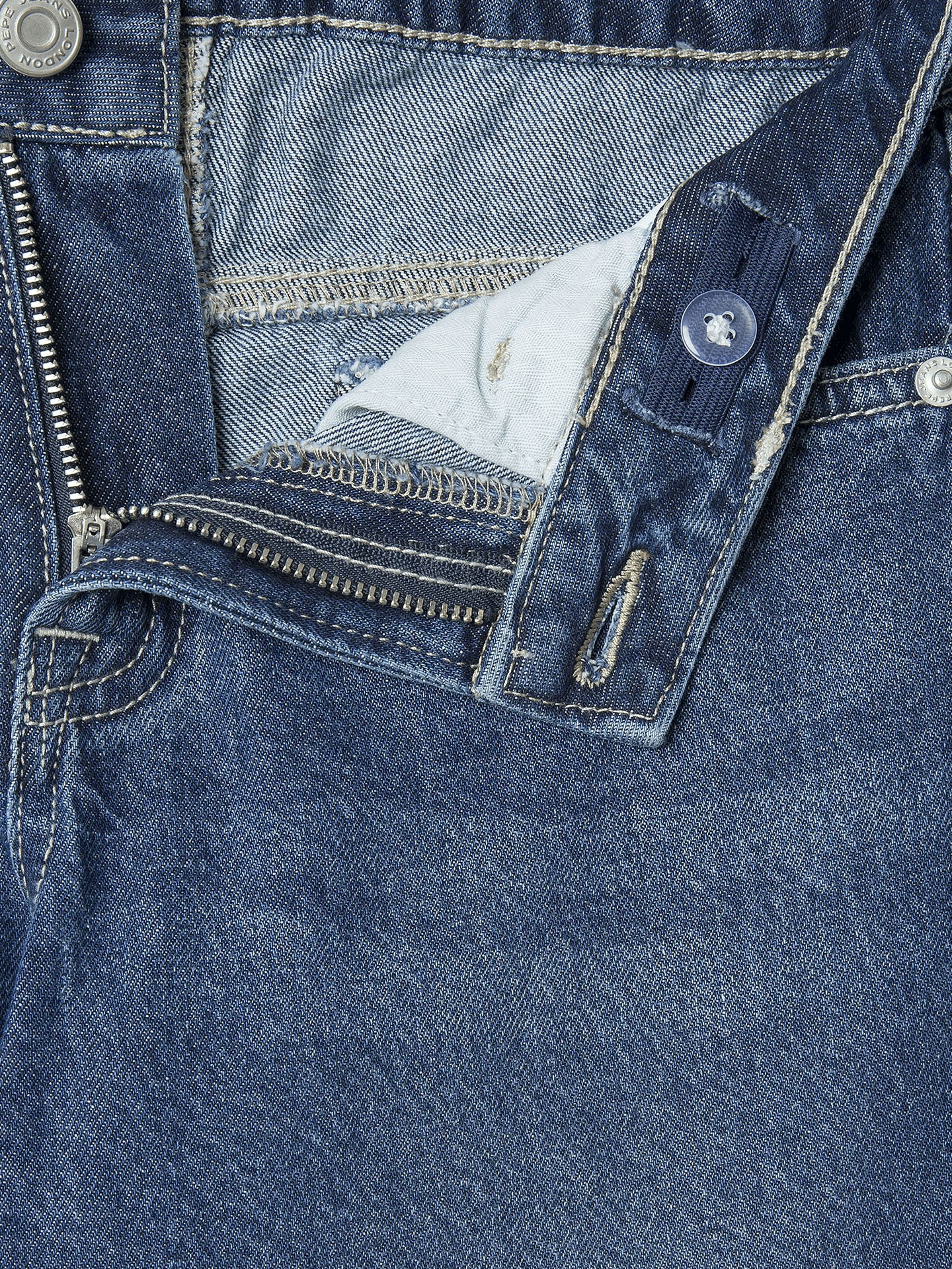 Calças de Ganga Straight Fit