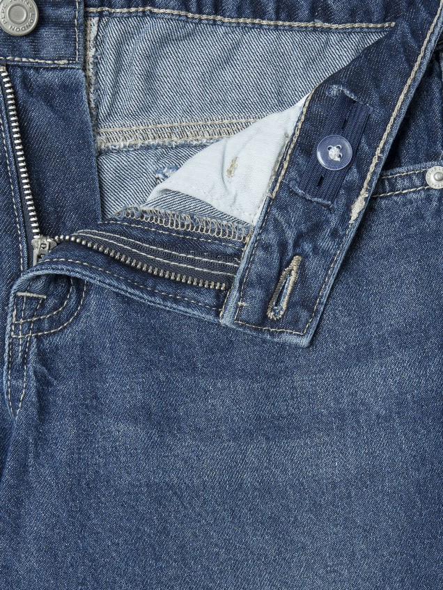 Calças de Ganga Straight Fit