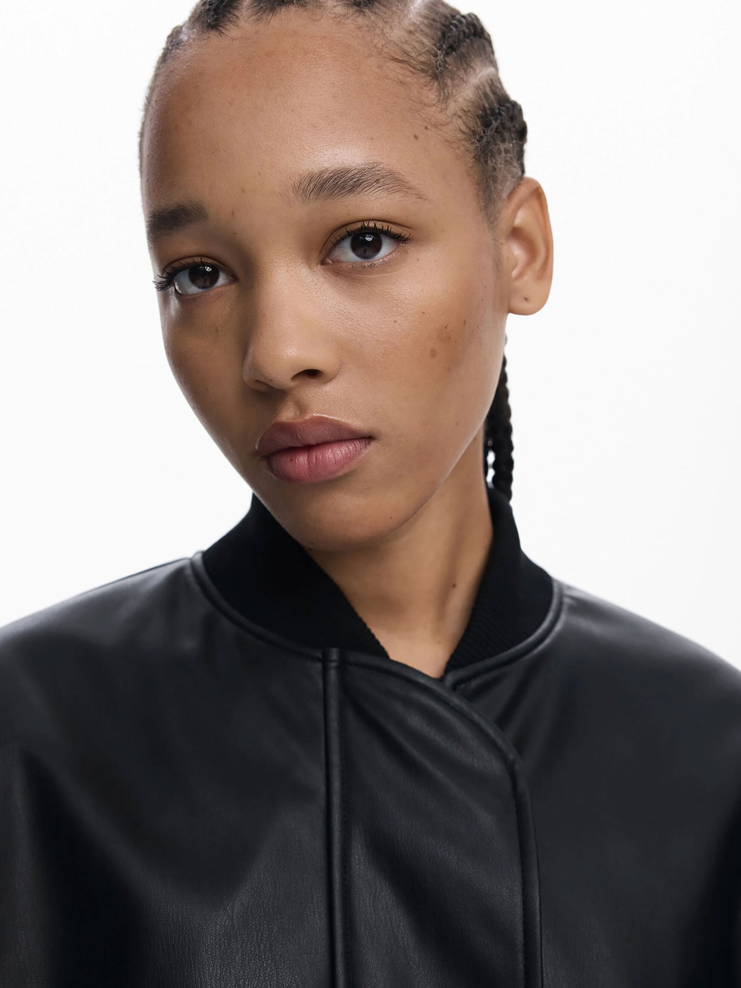 Poncho Efeito Pele com Relevos