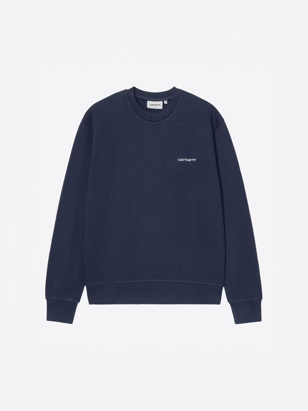 Sweatshirt Script Embroidery