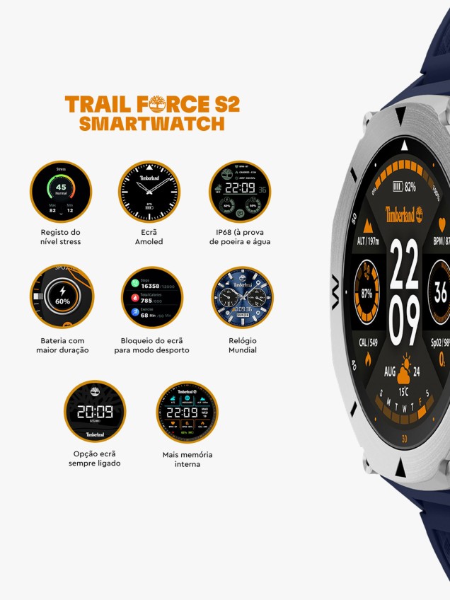 Smartwatch Trail Force S2