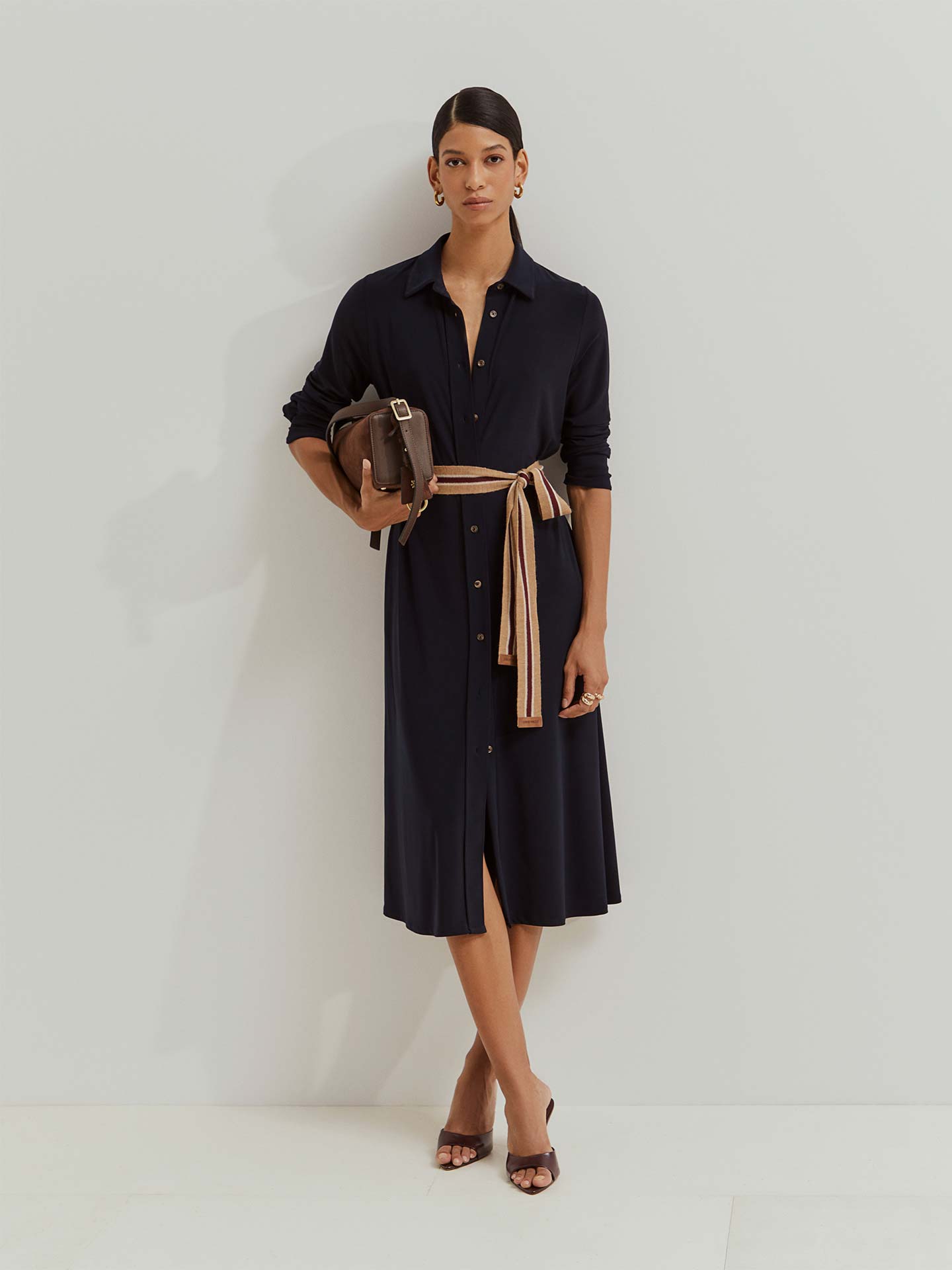 Vestido Camiseiro Midi